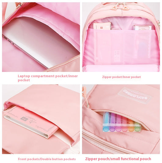 Mochila Escolar de Gran Capacidad Ergonómica para Niños - Image 52