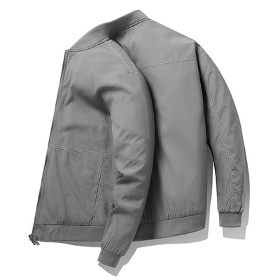 Chaqueta Deportiva Hombre Estilo Coreano Cuello Béisbol Moderna - Image 3