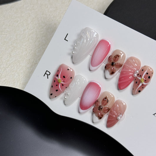 Parches de Uñas Artesanales 3D - Diseños Lindos Tallados a Mano - Image 3