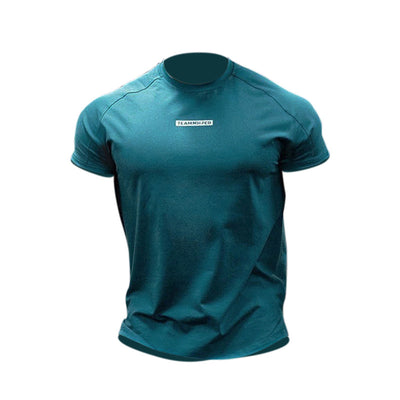 Playera Deportiva Manga Corta Hombre Stretch Absorbente Cuello Redondo - Image 8