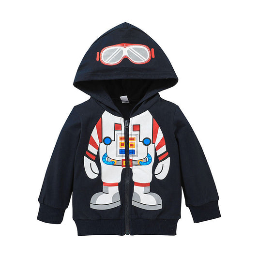 Chaquetas con Capucha para Niños - Camisetas con Cierre