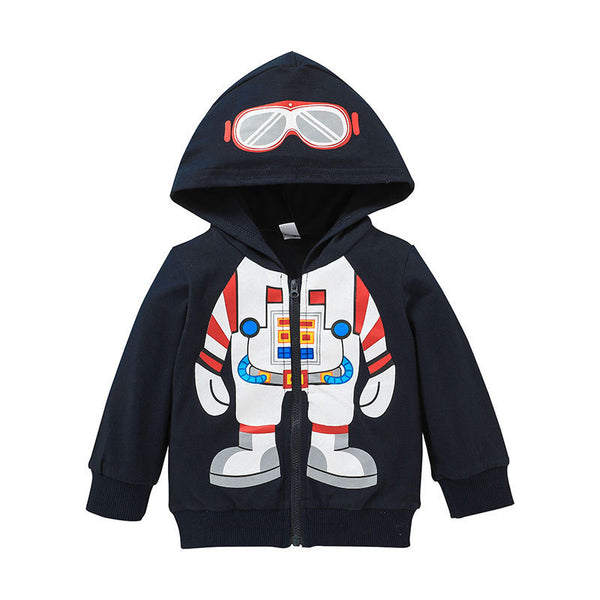 Chaquetas con Capucha para Niños - Camisetas con Cierre
