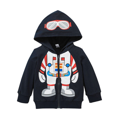 Chaquetas con Capucha para Niños - Camisetas con Cierre