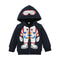 Chaquetas con Capucha para Niños - Camisetas con Cierre