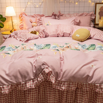 Juego de Cama Estilo Jardín Americano con Girasoles - Image 10