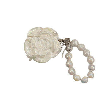 Funda para Audífonos Camellia Blanco Perla - Image 5