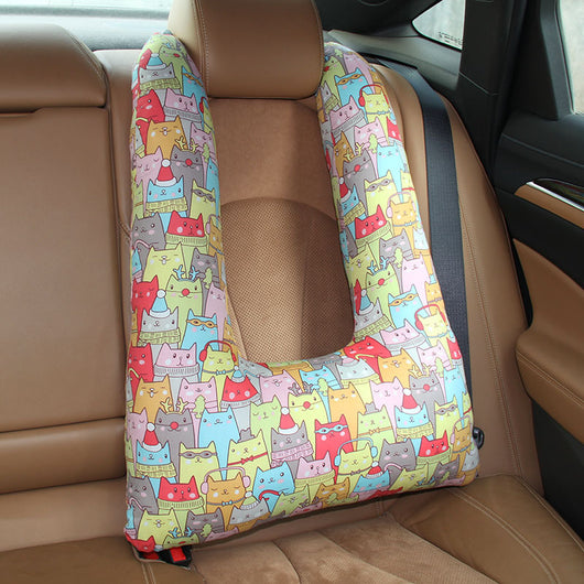 Almohada Multifuncional para Auto - Cojín Acolchado 2 en 1 con Funda Desmontable - Image 6