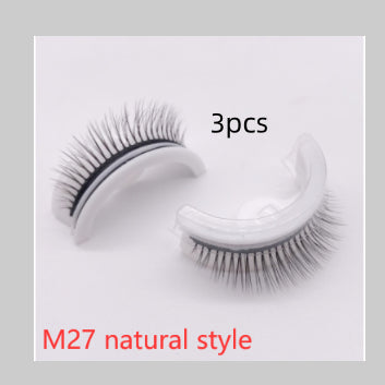 Pestañas Postizas 3D de Visón Reutilizables - Adhesivo Natural sin Pegamento - Image 14