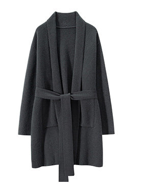 Abrigo Tejido de Largo Medio para Mujer - Colección Otoño Invierno - Image 10