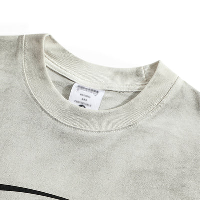 Camiseta Hombre Estampado Vintage Desgastado - Image 5
