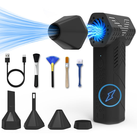Ventilador Turbo Inalámbrico Portátil para Limpieza y Soplado de Polvo