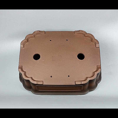 Maceta Rectangular de Barro Púrpura para Bonsái - Image 3