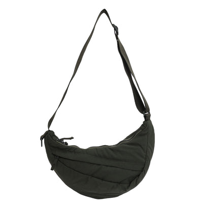 Bolsa Casual de Gran Capacidad Dumpling de Color Sólido Versátil - Image 8