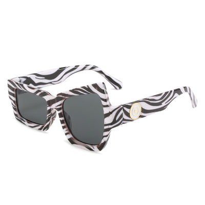 Gafas de Sol Irregulares Multicolor - Estilo Pasarela - Image 17