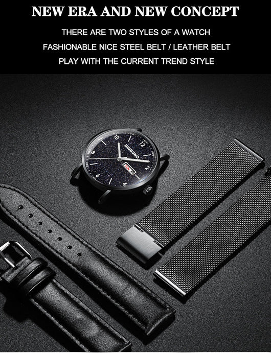 Reloj Inteligente Ultrafino con Diseño de Cielo Estrellado - Resistente al Agua para Adolescentes - Image 25