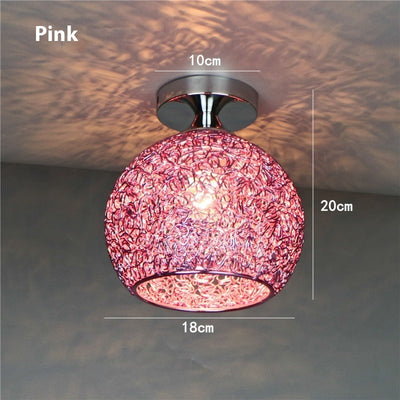 Lámpara LED de Techo Inteligente Multicolor para Dormitorio y Pasillo - Image 12