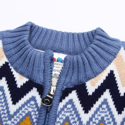 Chaqueta Acolchada de Terciopelo Baby Plus con Cierre - Image 12