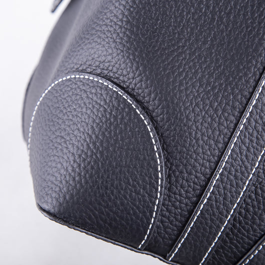 Bolso Cubo Retro de Cuero Genuino con Patrón Grabado y Cordón Ajustable - Image 21