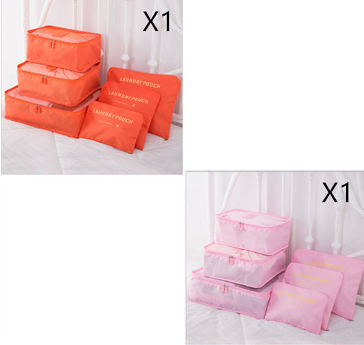 Set de 6 Bolsas Organizadoras de Viaje para Ropa - Image 15