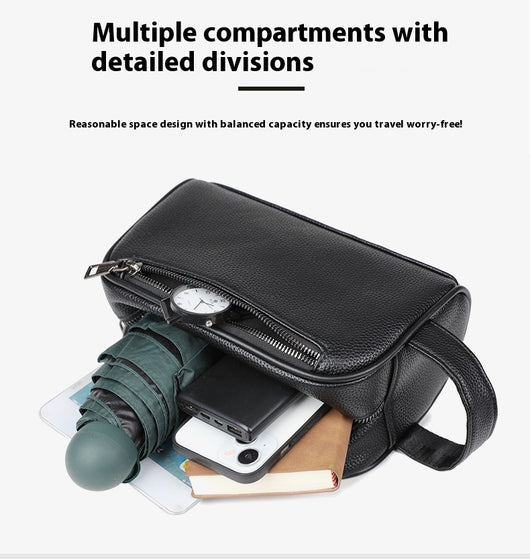 Cartera de Cuero para Hombre - Portadocumentos Ejecutivo de Gran Capacidad - Image 35