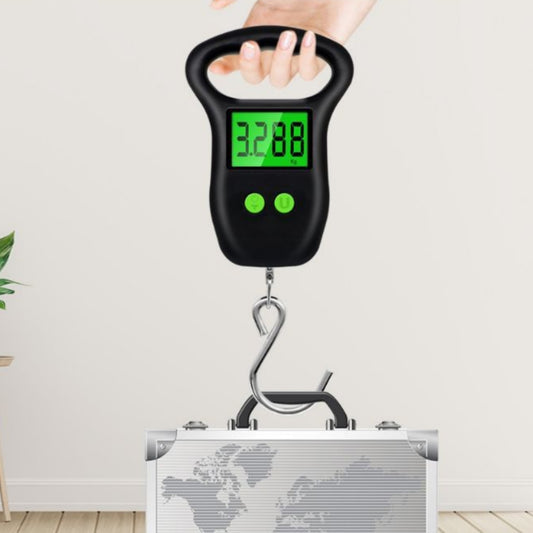 Báscula Portátil de Precisión con Pantalla Grande
