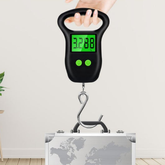Báscula Portátil de Precisión con Pantalla Grande