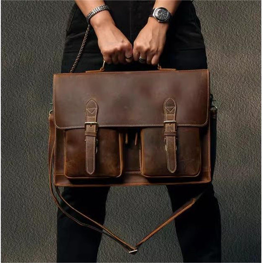 Bolso Crossbody Ejecutivo en Cuero Genuino Premium - Image 2
