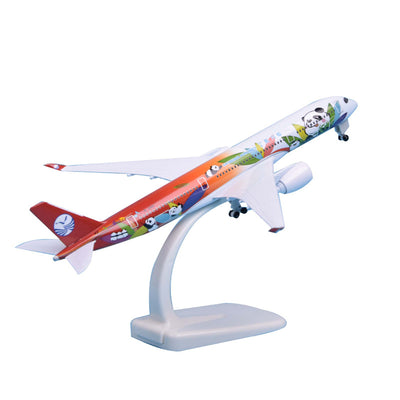 Modelo Decorativo Avión Airbus Sichuan Airlines con Panda - Image 4