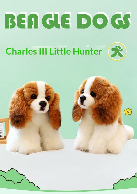 Peluche Beagle Realista - Muñeco de Simulación para Niños - Image 8