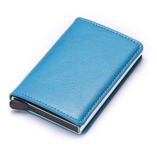 Cartera Automática Anti Magnética de Aluminio con Apertura Emergente - Image 56