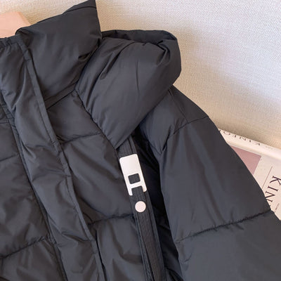 Chaqueta Acolchada Corta Estilo Coreano para Mujer - Image 10