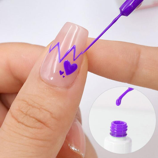 Pegamento de Uñas Artísticas con Fotocurado y Spray Pintura - Image 12