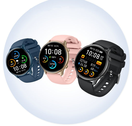 Reloj Deportivo Inteligente Pantalla Táctil Redonda - Monitor de Salud y Frecuencia Cardíaca - Image 2