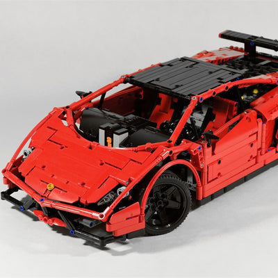 Bloques de Construcción Deportivos - Armable Auto de Carreras