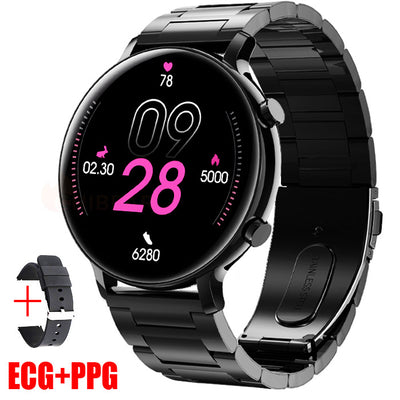 Reloj Inteligente Empresarial con Llamadas Bluetooth y Correa de Acero Inoxidable - Image 2