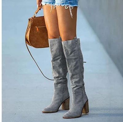 Bota de Ante Puntiaguda para Mujer - Image 6