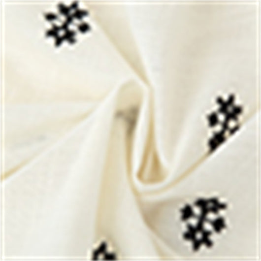 Blusa Casual Holgada con Encaje y Bordado - Manga Larga Estilo Europeo - Image 10