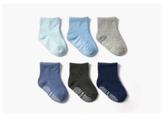 Calcetines Náuticos para Niños en Colores Sólidos