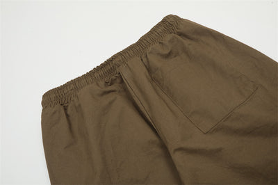 Pantalones Cargo Sueltos Multi-bolsillos Three Bars para Hombre - Image 7