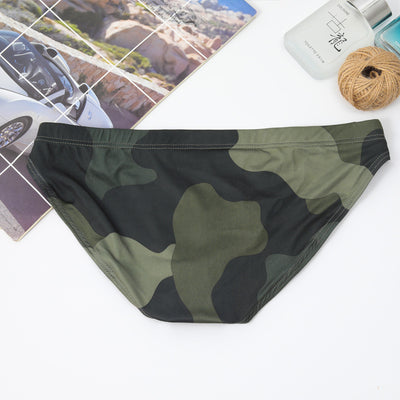Calzón Triangular de Seda Helada con Diseño Camuflaje - Image 13
