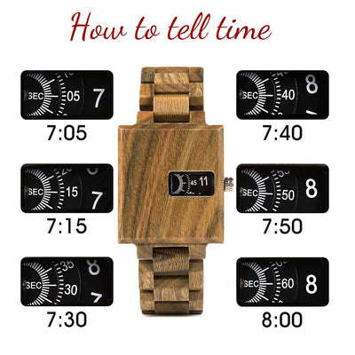 Reloj de Madera para Hombre - Estilo Casual Moderno - Image 7