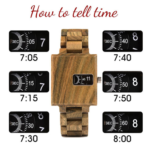 Reloj de Madera para Hombre - Estilo Casual Moderno - Image 7
