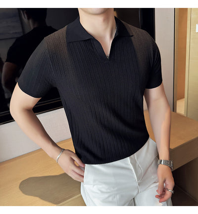 Camiseta Polo Ligera de Manga Corta para Hombre - Image 7