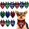 Pañuelo Triangular Navideño para Mascotas a Cuadros