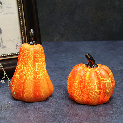Linterna de Calabaza LED Decorativa - Lámpara Luminosa de Resina para Halloween - Image 7