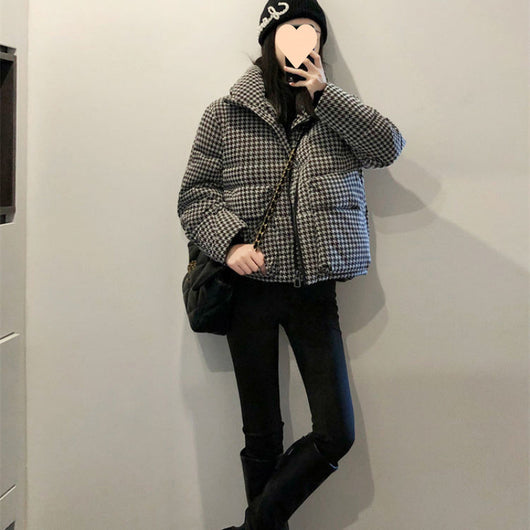 Abrigo de Algodón Suelto para Otoño Invierno - Diseño Moderno y Versátil - Image 3