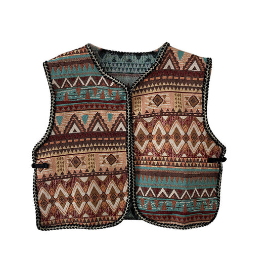 Chaleco Étnico Retro Bordado para Mujer - Abrigo Ligero de Verano - Image 27