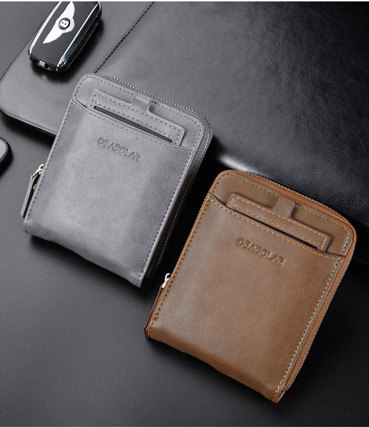 Billetera Retro Multitarjeta con Cierre - Image 17