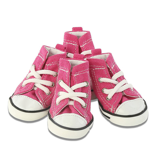 Zapatos para Mascotas de Lona Denim Transpirables y Cómodos - Image 17