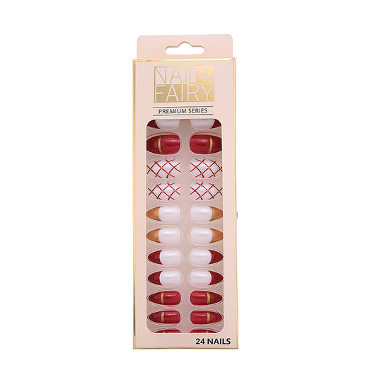 Uñas Postizas Acabadas Estilo Europeo y Americano - Image 19